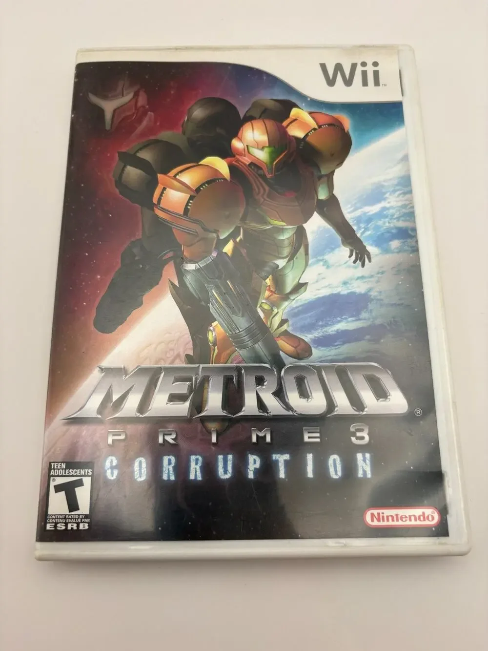 Metroid Prime 3: Corruption (Nintendo Wii, 2007) CIB Tested Working